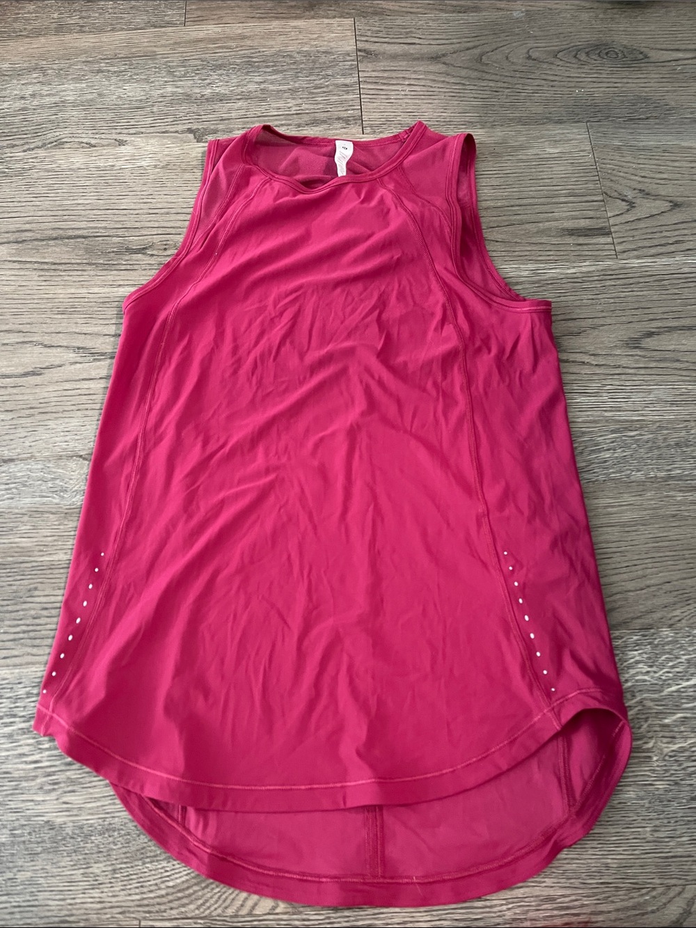 lululemon athletica Hot Pink Sleeveless Athletic Tank